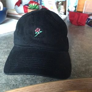 Rose Embroidered Hat